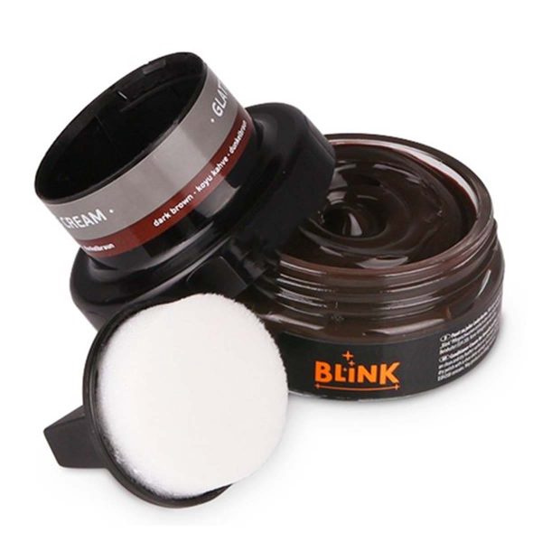 براق کننده کفش چرم مدل BLINK SHOE CREAM DARK DROWN