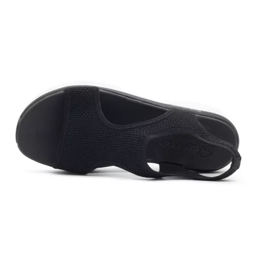 رویه صندل زنانه اسکیچرز مدل Skechers dlux walker 119235/blk