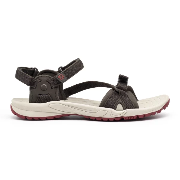 صندل زنانه جک ولف اسکین مدل Jack Wolfskin lakewood ride sandal 4019041-5266