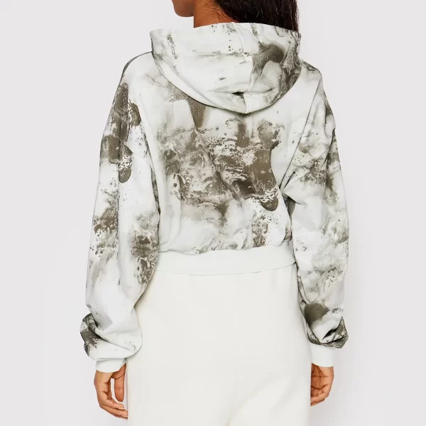 خرید سویشرت زنانه ریباک مدل Reebok CL CLOUD SPLATTER FULLZIP H58674