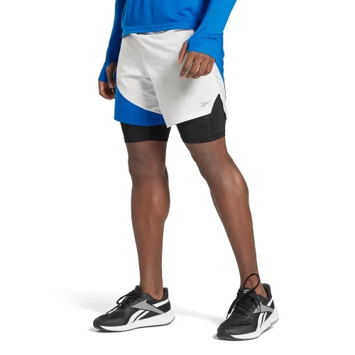 قیمت شلوارک لگ دار اسپرت مردانه ریباک مدل Reebok RUNNING 2-1 SHORT HG6737