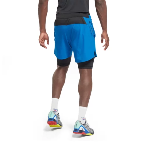 شلوارک لگ مردانه ریباک مدل Reebok TS 2-in-1 Strength Short HI0553