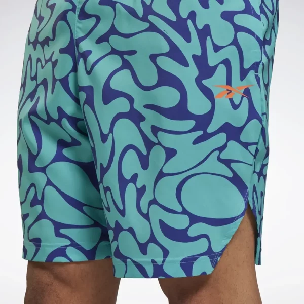 خرید شلوارک اسپرت مردانه ریباک مدل Reebok WOR AOP SHORT HI3930