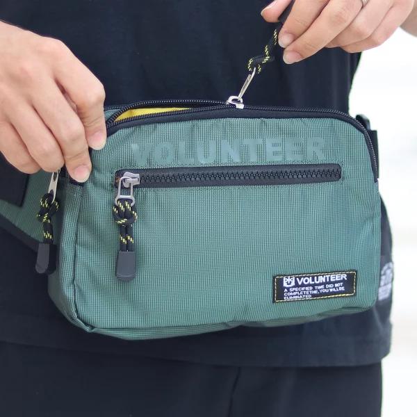 قیمت کیف کمری والنتیر رنگ خاکستری،سبز مدل Volunteer VA-1780-03 Grey-Green