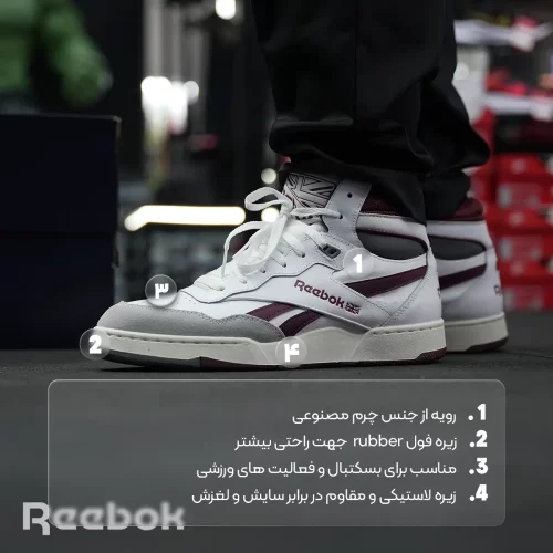 توضیحات کفش بسکتبال مردانه ریباک مدل Reebok BB 4000 II MID 100033844