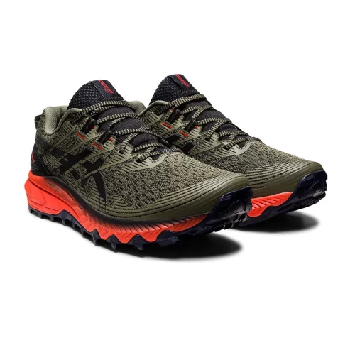 خرید کفش تریل رانینگ مردانه اسکیس مدل Asics Gel-Trabuco 10 Trail 1011B329-301