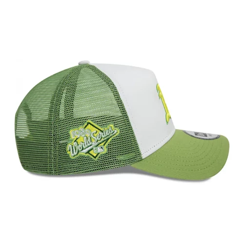 کلاه اسپرت مردانه نیو ارا مدل New Era Oakland Athletics style activist 9FORTY E-Frame Trucker cap NW60435091-310 در بولگانو