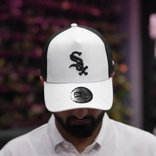 قیمت کلاه اسپرت مردانه نیو ارا مدل New Era Chicago White Sox Essential Trucker cap NW60435244-100